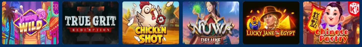 Casino games at BOF Casino UK