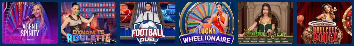 Live casino games at BOF Casino